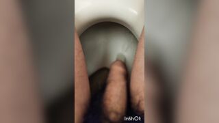 Loud pee at a friend's house destroys his will to resist