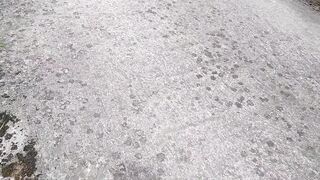 Bicycle Ride Turns Steamy Public Nudity Risk Solo Jerking Exposed