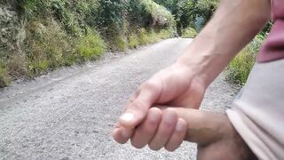 Bicycle Ride Turns Steamy Public Nudity Risk Solo Jerking Exposed