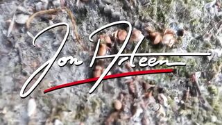 Jon Arteen gets exposed wanking in gay cruising park outdoors cumshot mess
