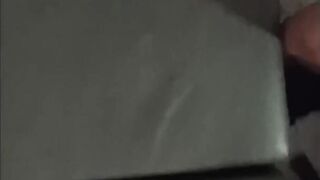 Twink starts gushing while eating yogurt on camera.