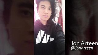 Jon Arteen's throbbing twink cock compilation ruined his tight ass