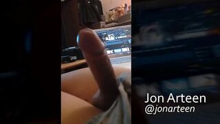 Jon Arteen's throbbing twink cock compilation ruined his tight ass