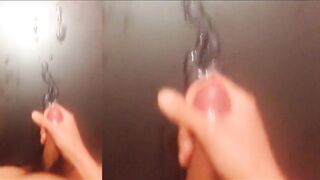 Twink's sloppy oil massage edging to big cumshot and moaning orgasm