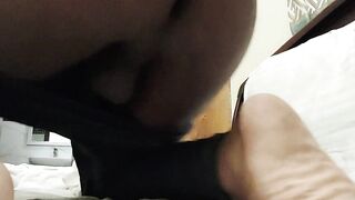After getting fucked raw my ragged asshole gets destroyed