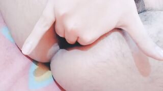 Fingering and fisting my ass raw and ready