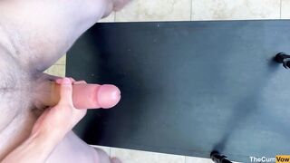 Twink’s Load Drips Thick Over Table Crack