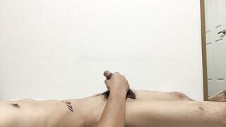 Asian twink gets destroyed solo with that fat cock