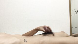 Asian twink gets destroyed solo with that fat cock