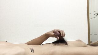 Asian twink gets destroyed solo with that fat cock