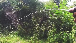 Gay pissing in forest dick flash raw outdoor solo cumshot