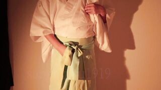 Priest strips for private prayers while worshipping his own stiff cock in sacred robes