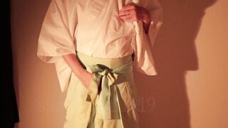 Priest strips for private prayers while worshipping his own stiff cock in sacred robes