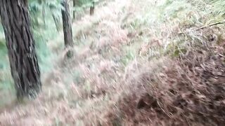 Gay asian twink squirts monster load in mushroom forest