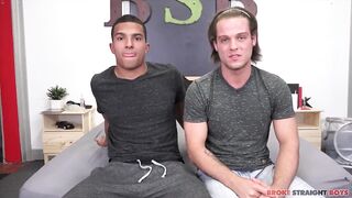 Broken Straight Boy Gets Pounded While Holding His Feet