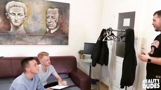 Felix and Julian suck each other's dicks until they both cum raw