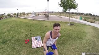 Cayden Gets His Hole Stuffed After Cornhole Seduction