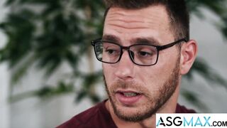 Roped and Ravished Carter Woods Submits to BDSM Therapy with a Gay Stud