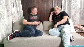 Dominant bear Matt destroys his submissive friend Ryder with tickle torture