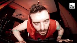 Axel’s Gapin’ Hole Ruined by a Monster Toy After Fisting Hardcore