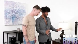 Hot Realtor Jock Takes Tattooed Client On A Rough Ride Raw Fuck