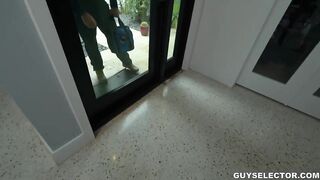 Beefcake Plumber Max Romano gets his big ass destroyed raw POV
