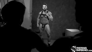 Bearded beast destroyed by Morgxn Thicke’s throbbing bushy dick rough anal pounding raw