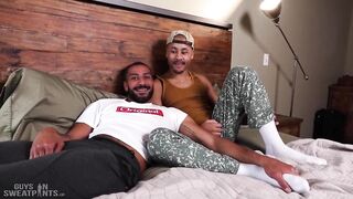 Dominic and Xavier Flip thick bareback blowjobs deep ass pounding