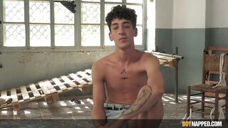 Twink Face Fucked Raw While Tied Down