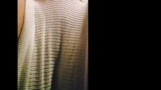 Femboy Farts in Gay Panties Choking on Thick Thighs