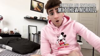 Filtred Twink Gags Pillow With His Big Cocks