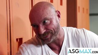 Caught slacking off my stepdad fucked my tight ass raw until I gushed