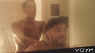 Markin Wolf XXL hard fuck in the bathtub raw latino porn