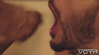 Markin Wolf XXL hard fuck in the bathtub raw latino porn
