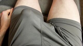 Hands Free Huge Load Cums In Underwear While Gasping