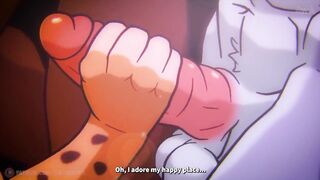 Office cheetah gets railed raw in furry gay animation