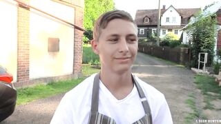 Straight guy sucks big cock for cash yeah he did it raw