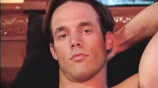 Gay muscle hunk brutal naked wrestling boned in dungeon bondage