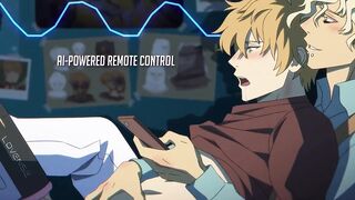 Gay anime yaoi animation gets destroyed by Lovense Solace Pro cum overload