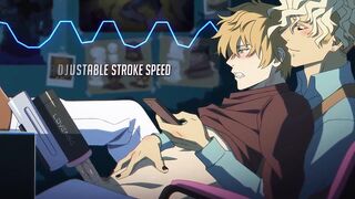 Gay anime yaoi animation gets destroyed by Lovense Solace Pro cum overload