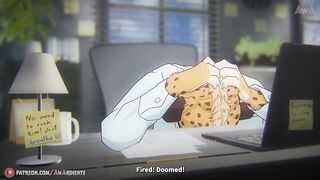 Kim got audited so hard his furry twitch couldn't handle it