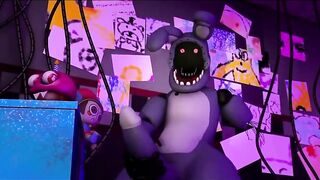 Bonnie gets destroyed jerking off for the crowd animation