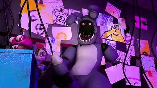 Bonnie gets destroyed jerking off for the crowd animation