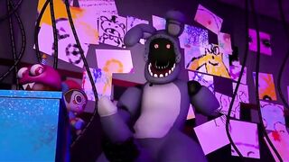 Bonnie gets destroyed jerking off for the crowd animation