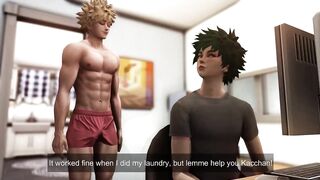Bakugo destroys Deku in prank gone hardcore