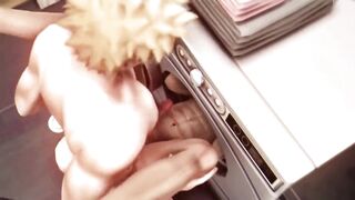 Bakugo destroys Deku in prank gone hardcore