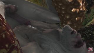 Geralt gets Egged raw hard monster anal oviposition