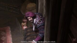 Geralt destroyed in the wall gay anal wet messy