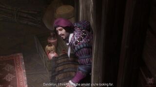 Geralt destroyed in the wall gay anal wet messy