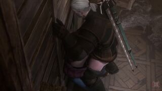 Geralt destroyed in the wall gay anal wet messy